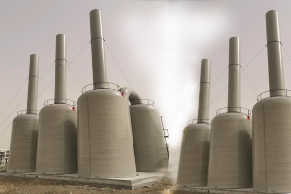 Ammonia nitrogen blowing