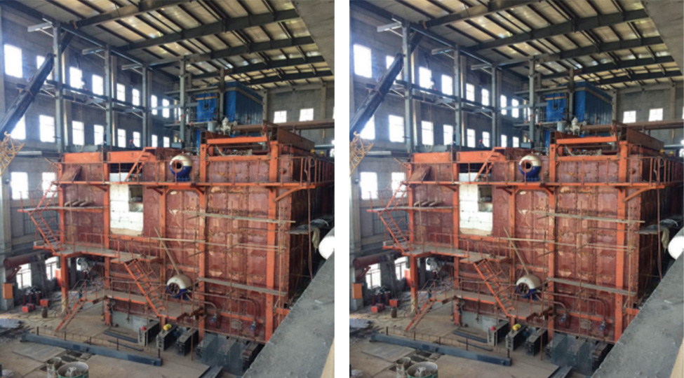 Denitrification and desulfurization project